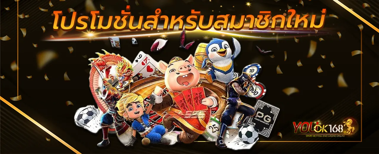 โปรโมชั่นสำหรับสมาชิกใหม่